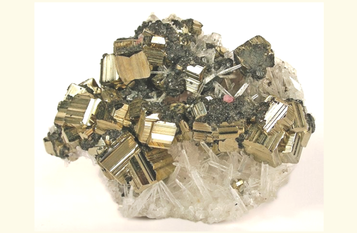 bright iron pyrite