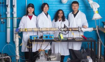 using combustion to form cathode