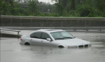 rain storms and flooded batteries
