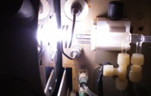 probing events in a working battery