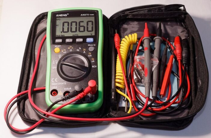 multimeter test for a starter battery