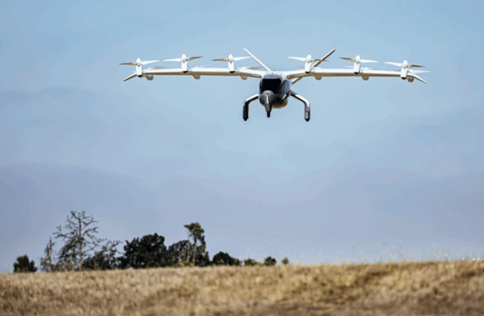 an air taxi or an expensive uber