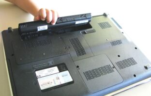 change a tired laptop battery