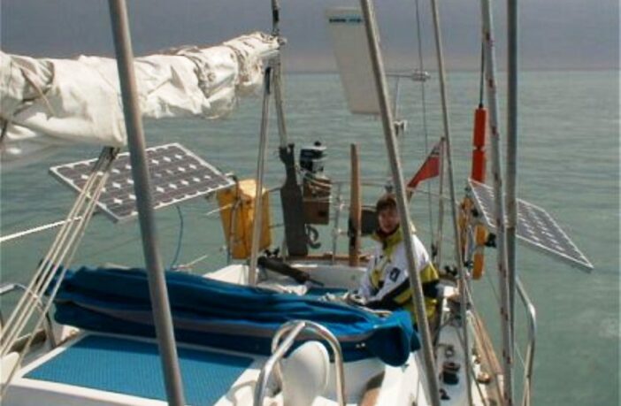 storage batteries on the ocean