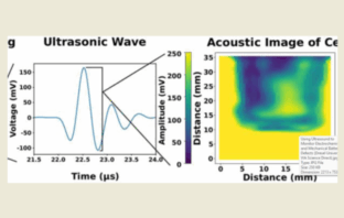 using ultrasound to monitor batteries
