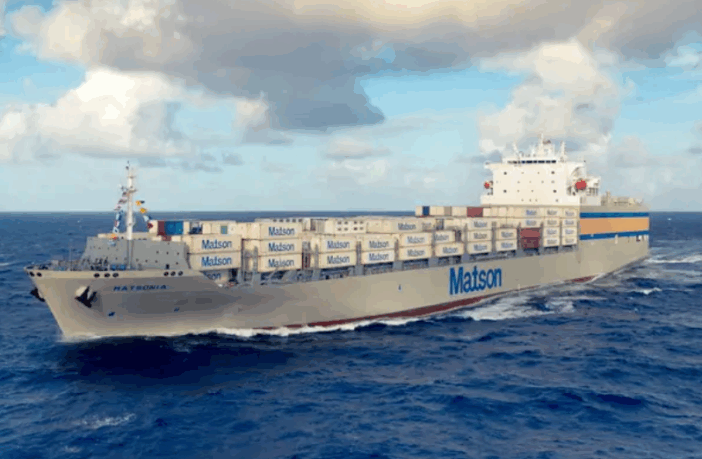 no evs as cargo on matson ships