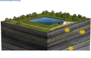 hydro storage in an underground well