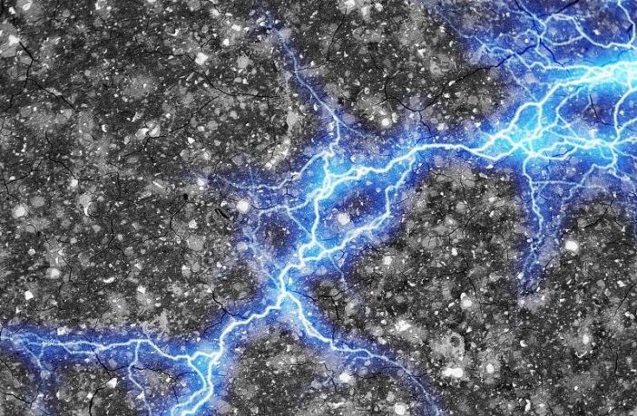 storing energy in electrified cement