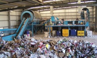 recycling pet plastic with spent batteries