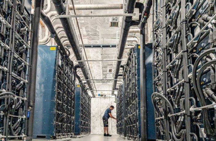 giant battery on a cruise ship