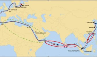 battery container ships