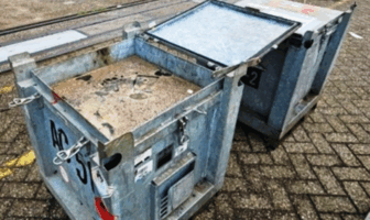 smoke from a ups aboard a ship