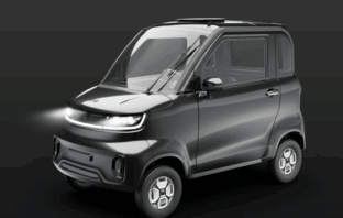 an electric car for two persons