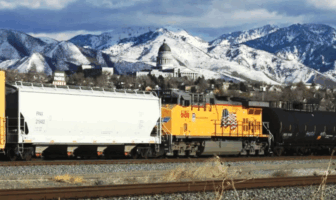 trains full of renewable energy