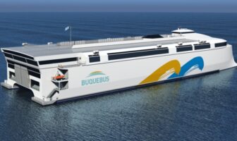 INCAT 96 battery electric ship