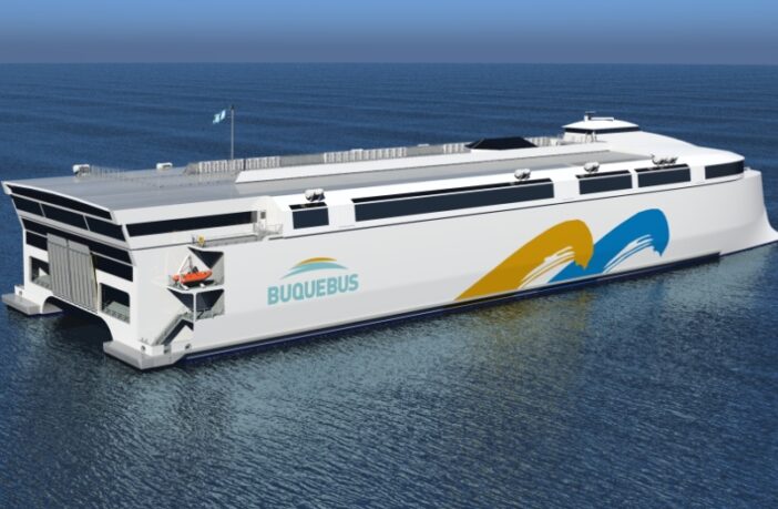 INCAT 96 battery electric ship