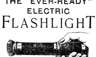 pioneering days of battery flashlights