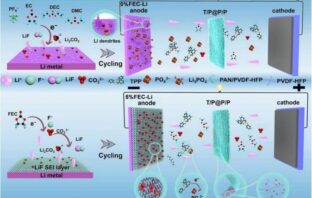 stable lithium anode-electrolyte