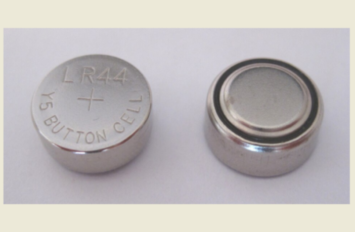 when a child swallowed a button battery
