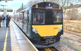 first uk battery-power train