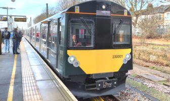 first uk battery-power train