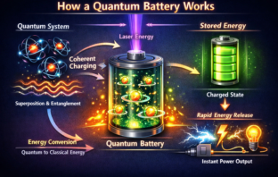 how a quantum battery works
