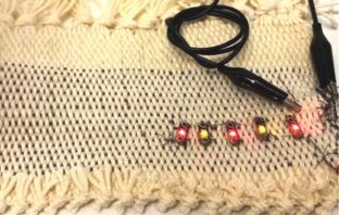 smart clothing with fiber batteries