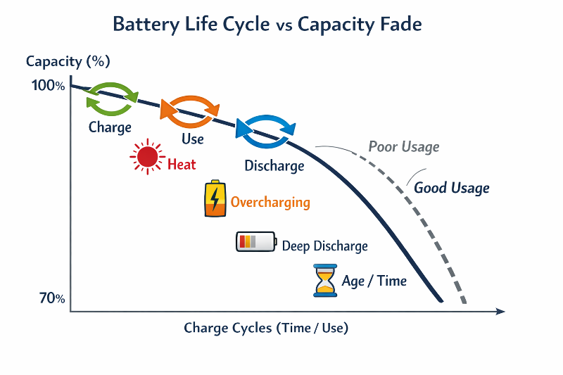 understanding battery degradation
