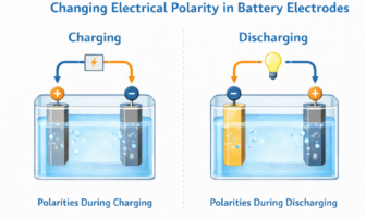 changing electrical polarity in batteries