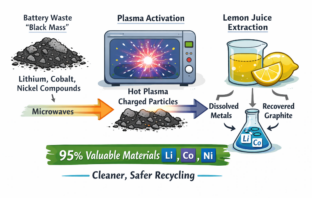 plasma unlocks battery materials