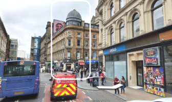 vape fire closes glasgow station