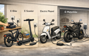 charging electric two-wheelers