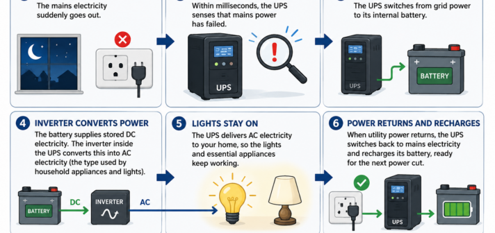 How UPS Batteries Turn Night Into Day